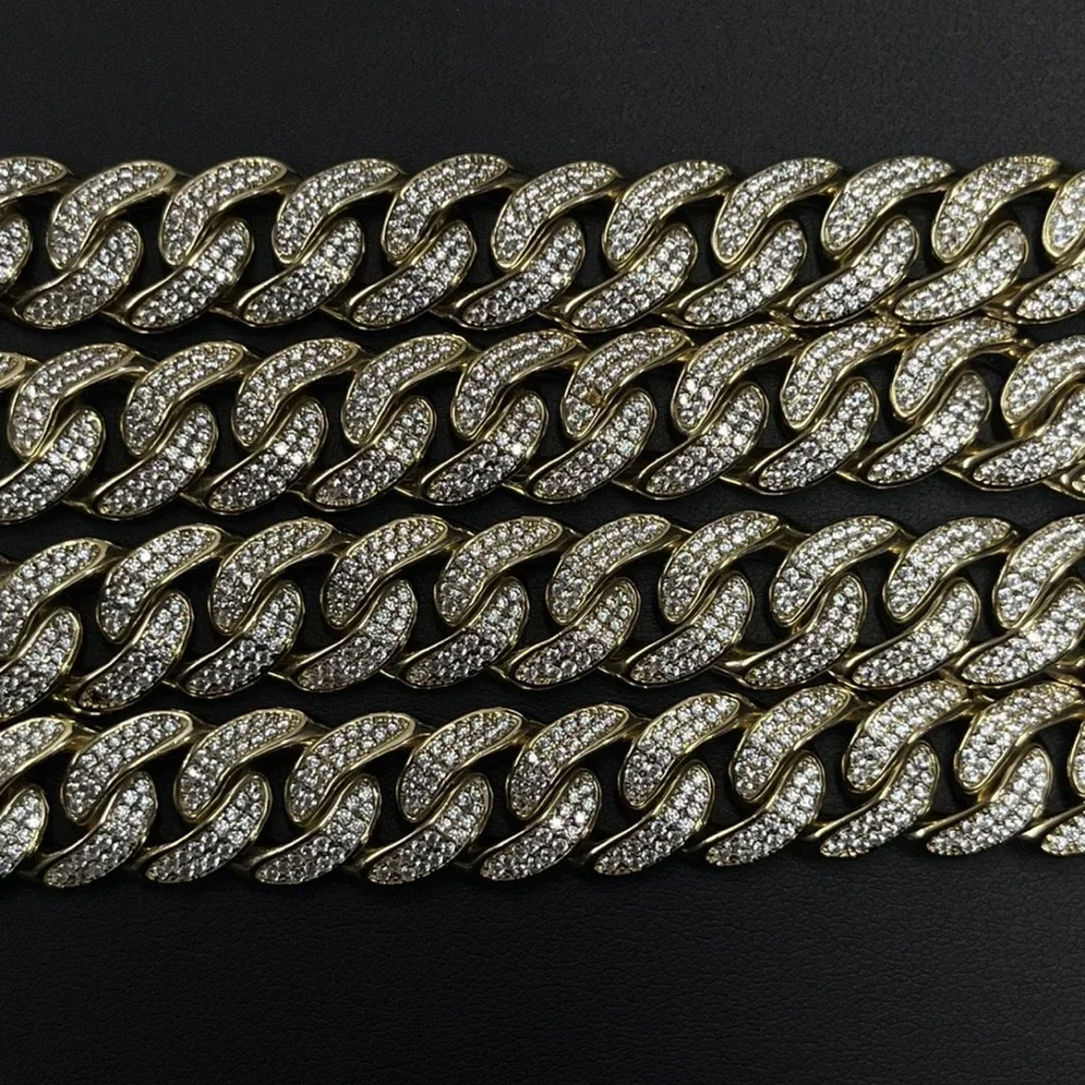 Harlem Bling Iced Out Cuban Link Chain